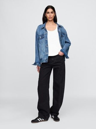 Regata estilo nadador com costas nadador em mistura de linho