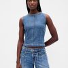 Regata jeans cropped shell