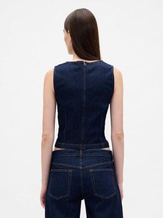 Regata jeans cropped shell