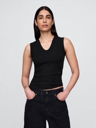 Regata moderna transparente com nervuras