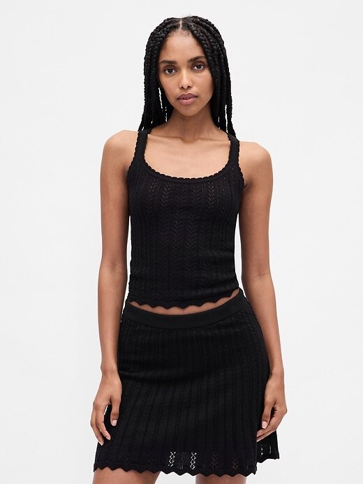 Regata Pointelle 100% algodão Regata Pointelle 100% algodão