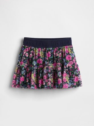 Saia-calça infantil de malha fácil