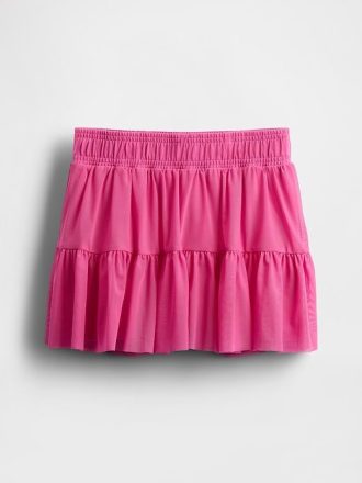 Saia-calça infantil de malha fácil