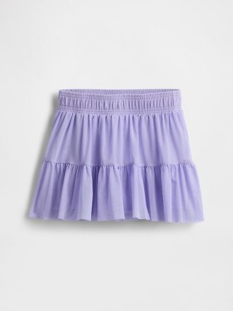 Saia-calça infantil de malha fácil