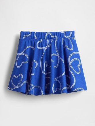 Saia-calça para bebês e crianças pequenas, com estampa de combinação e ajuste perfeito