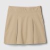 Saia-calça plissada cáqui uniforme infantil Saia-calça plissada cáqui uniforme infantil