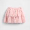 Saia de tule em camadas infantil