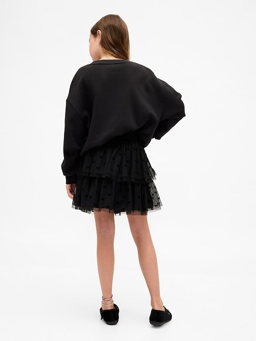 Saia de tule em camadas infantil Saia de tule em camadas infantil