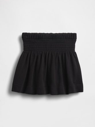 Saia infantil vintage macia franzida