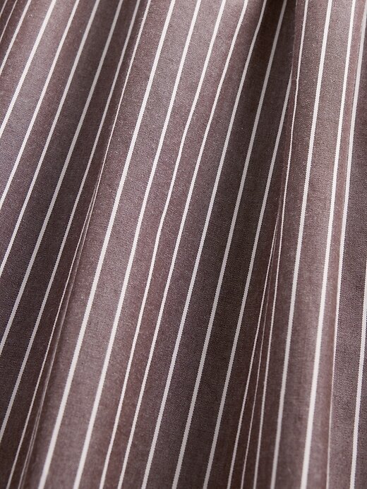 Saia longa popeline com cintura baixa Saia longa popeline com cintura baixa