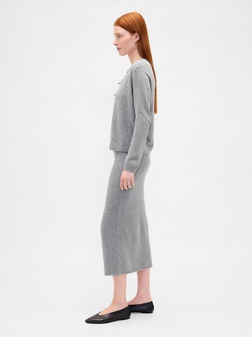 Saia midi elástica CashSoft Saia midi elástica CashSoft