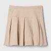 Saia plissada uniforme infantil
