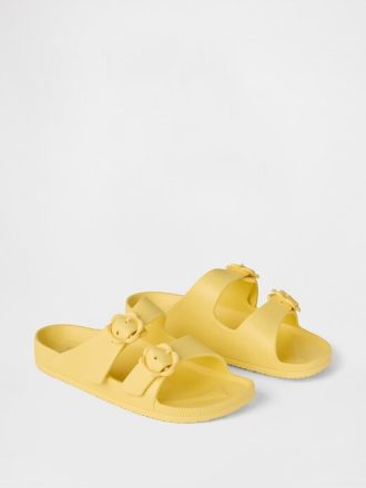 Sandálias infantis de EVA com fivela de flor Sandálias infantis de EVA com fivela de flor