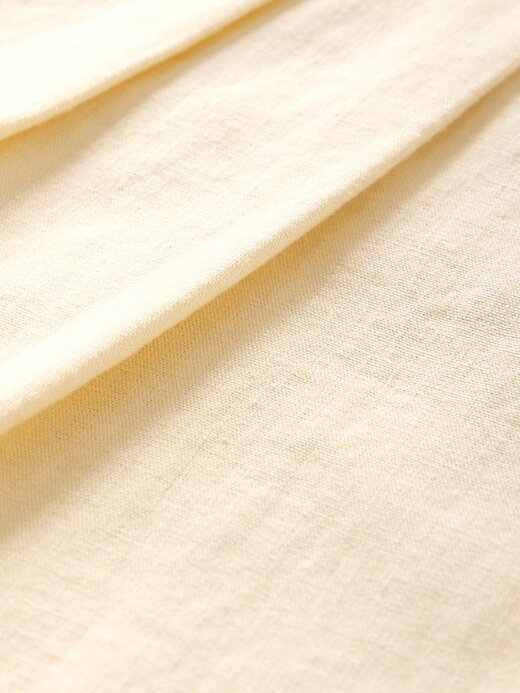 Shorts 365 de cintura alta em mistura de linho Shorts 365 de cintura alta em mistura de linho