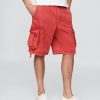 Shorts cargo baggy de sarja Shorts cargo baggy de sarja
