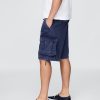 Shorts cargo baggy de sarja Shorts cargo baggy de sarja