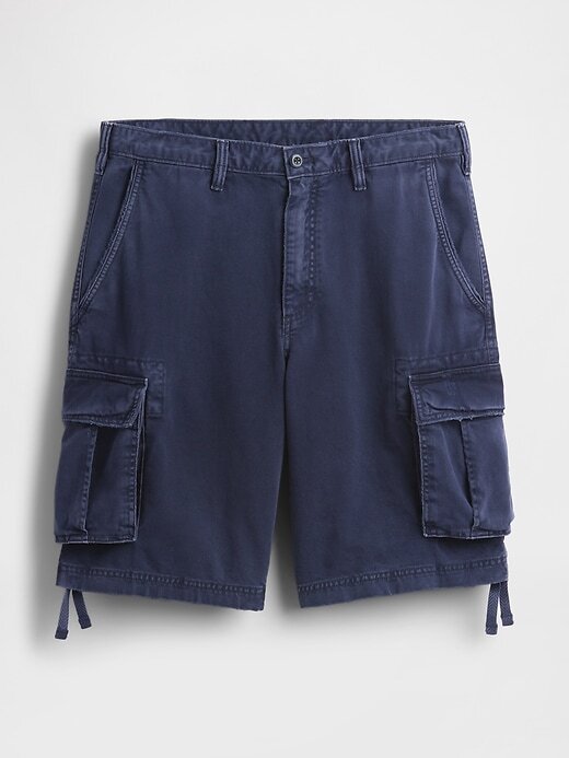 Shorts cargo baggy de sarja Shorts cargo baggy de sarja