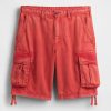 Shorts cargo baggy de sarja Shorts cargo baggy de sarja