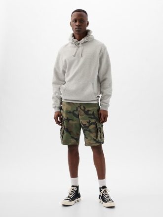 Shorts cargo relaxados de 11″