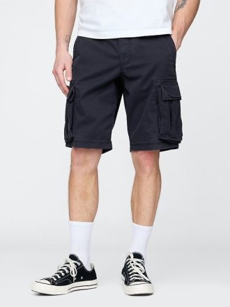 Shorts cargo relaxados de 11″