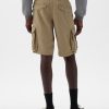Shorts cargo relaxados de 11″