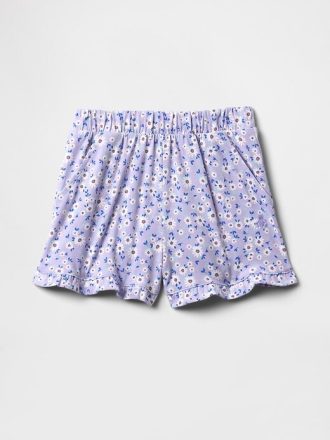 Shorts com babados para bebês e crianças pequenas