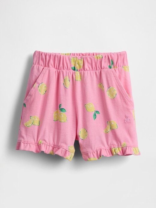 Shorts com babados para bebês e crianças pequenas Shorts com babados para bebês e crianças pequenas