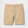 Shorts cáqui relaxado infantil de 7″