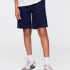 Shorts cáqui relaxado infantil de 7″
