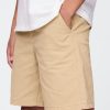 Shorts cáqui relaxado infantil de 7″