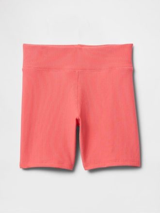 Shorts de ciclismo canelados para crianças