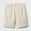 Shorts de linho e algodão de 8″ Shorts de linho e algodão de 8″