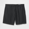 Shorts de linho e algodão de 8″ Shorts de linho e algodão de 8″