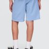 Shorts de linho e algodão infantil de 8″