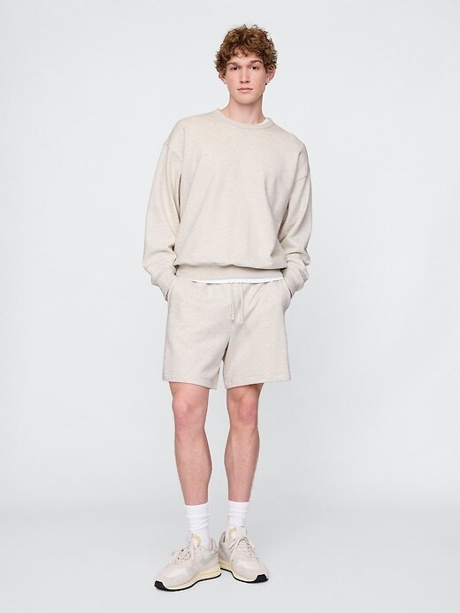 Shorts de moletom French Terry pesado Shorts de moletom French Terry pesado