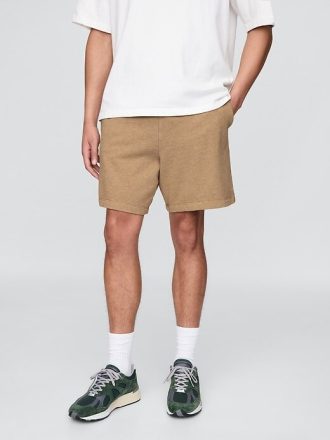 Shorts de moletom French Terry pesado