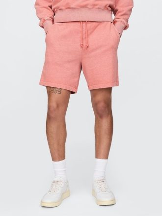 Shorts de moletom French Terry pesado