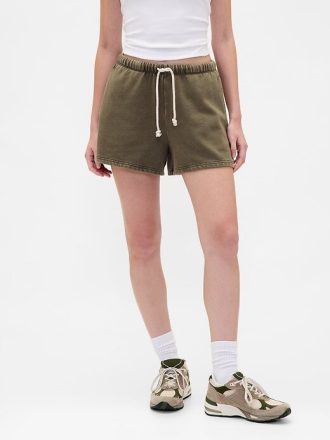 Shorts de moletom French Terry pesado de 3″