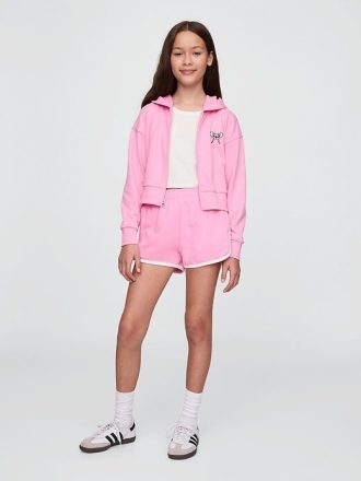 Shorts de moletom infantil VintageSoft Dolphin