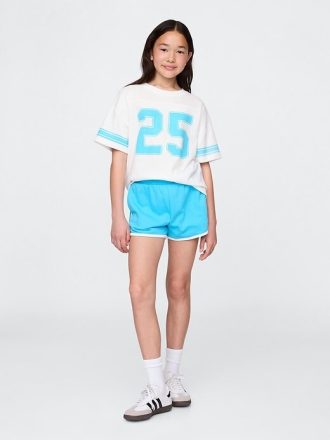 Shorts de moletom infantil VintageSoft Dolphin