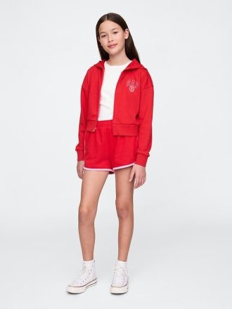 Shorts de moletom infantil VintageSoft Dolphin