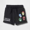Shorts de moletom VintageSoft Marvel para bebês e crianças pequenas