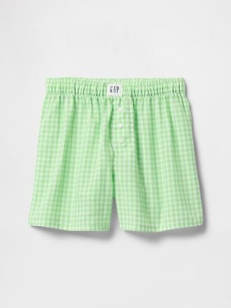 Shorts de pijama infantil reciclados