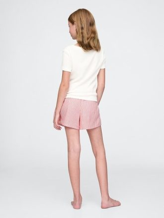 Shorts de pijama infantil reciclados