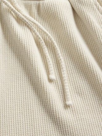 Shorts de pijama waffle