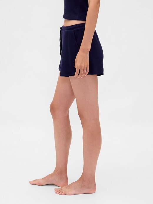 Shorts de pijama waffle Shorts de pijama waffle