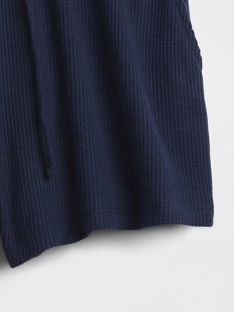 Shorts de pijama waffle
