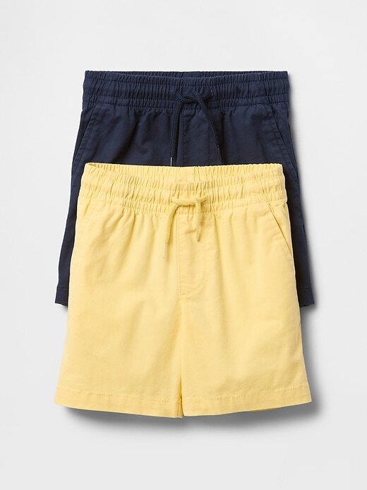 Shorts de vestir para bebês e crianças pequenas (pacote com 2) Shorts de vestir para bebês e crianças pequenas (pacote com 2)
