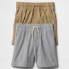 Shorts de vestir para bebês e crianças pequenas (pacote com 2) Shorts de vestir para bebês e crianças pequenas (pacote com 2)