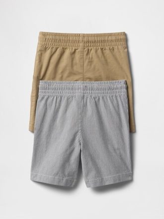 Shorts de vestir para bebês e crianças pequenas (pacote com 2)